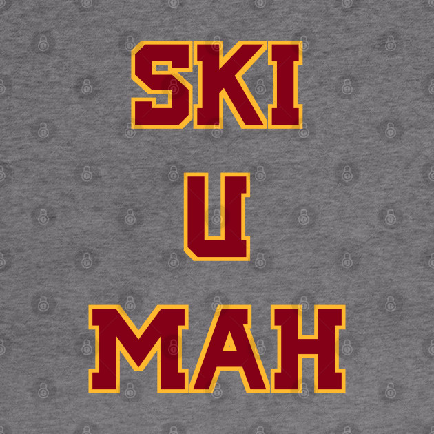 SkiUMah Minnesota Golden Gophers Hoodie TeePublic